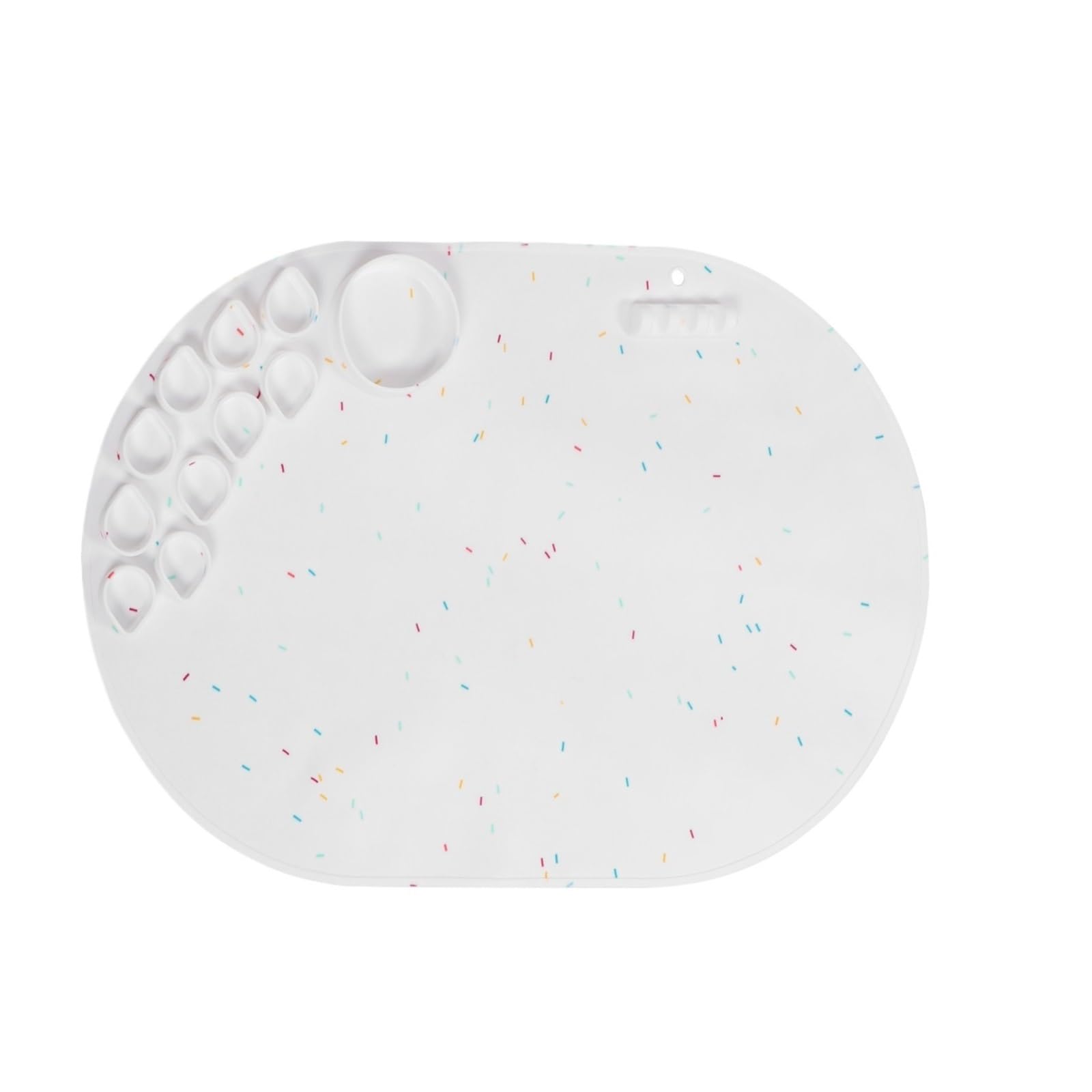 Sdiuakbv White Silicone Painting Mat Silicone Craft Mat Nonstick Painting Pad For Diy Art Projects For Drawing