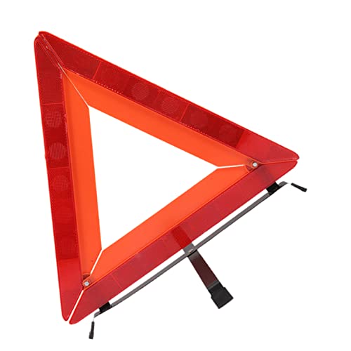 Triangle avertissement voiture réfléchissant pliable pour la sécurité routière en panne