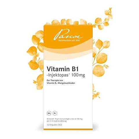 VITAMIN B1 INJEKTOPAS 100 mg Injektionslösung 10X2 ml Cover