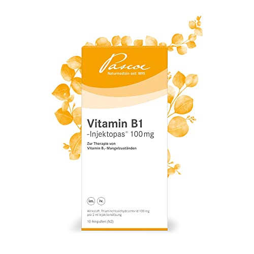 Vitamin B1-Injektopas 100 mg Injektionslösung bei Vitamin B1-Mangelzuständen, 10 ml Lösung
