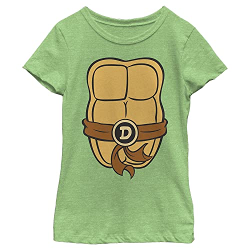 T-shirt Tortues Ninja Nickelodeon au motif imprimé dynamique pour fille L