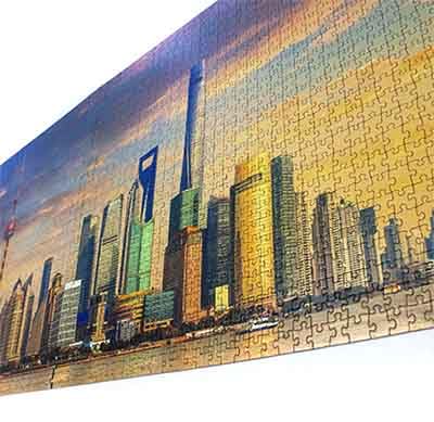 Puzzle panoramico personalizzato - 2000 pezzi - Puzzle personalizzato da una vostra foto, puzzle personalizzato di grande formato, puzzle da una vostra foto preferita