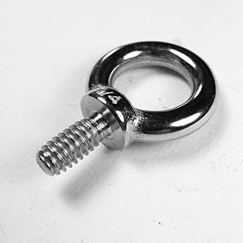 M10 Lifting Eye Bolts Made from Marine Grade A4 Stainless Steel 316 (Pack of 2) - Image 2