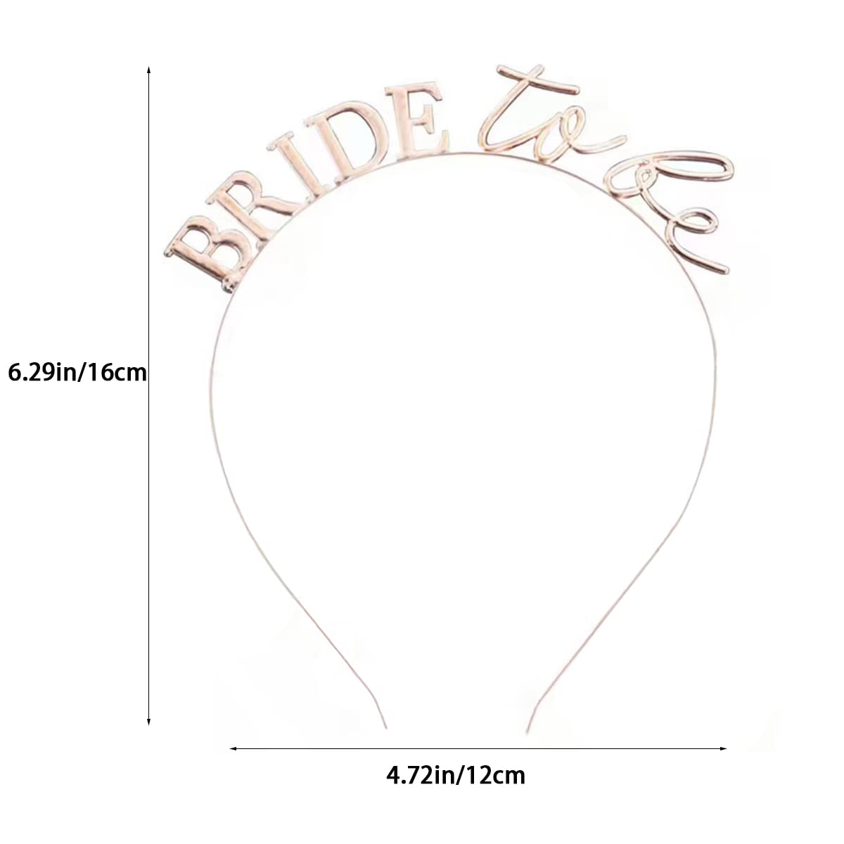 Set of 2 Bride to Be Sash and Headband - Image 3