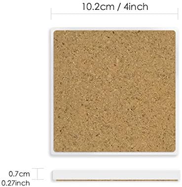 Miniatura 2 de Heart Camel Lira National Flag Coconut Tree Square Coaster Cup Mat Mug Subplate Holder Insulation Stone