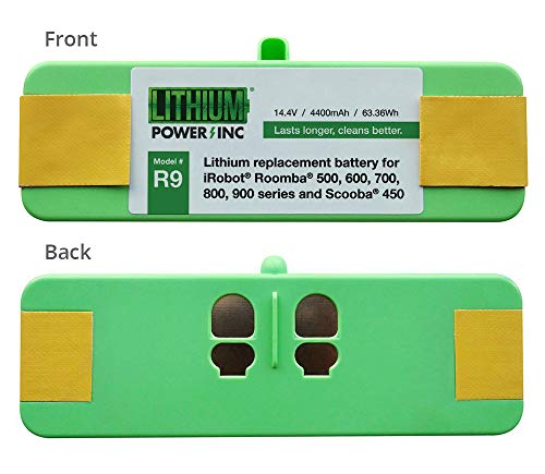 Lithium Roomba Replacement Battery for iRobot Roomba 980, 960, 895, 890, 860, 695