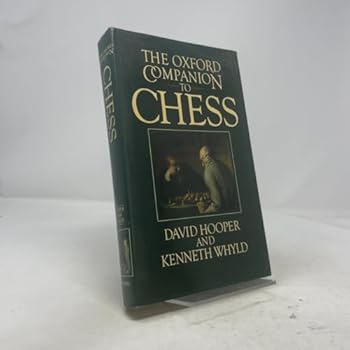 Hardcover The Oxford companion to chess Book