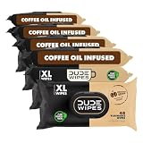 DUDE Wipes Morning Grind Adult Flushable Wipes, Coffee Scented, 48 Count (Pack of 12)