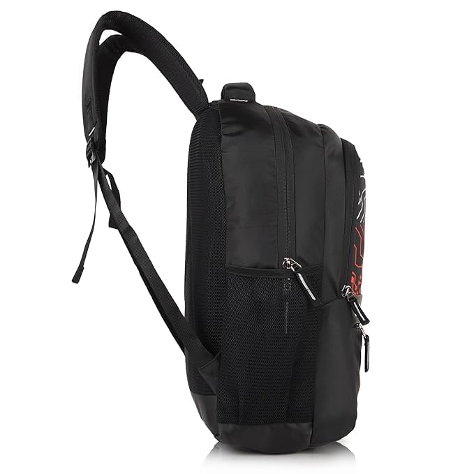 REAL MAKER Backbencher 45L Black Backpack - Image 8