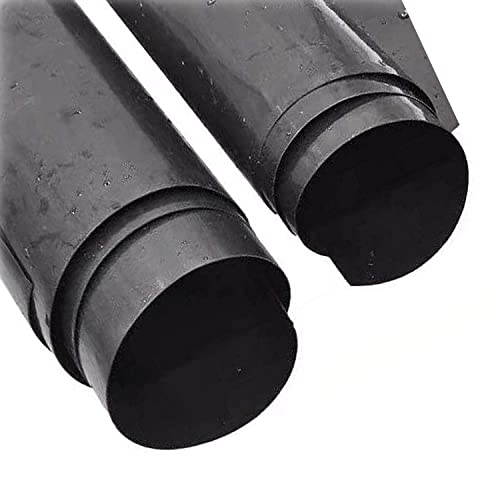 3×2m Doublure D'étang 5×3m Noir Bâches pour Bassin Épaisseur 0.12mm Jardins Piscines Membrane Étang Liner pour Les Les fontaines de Jardin,Les Cascades et Les Jardins aquati 3×4m ( Size : 1x2m(3x6.5ft