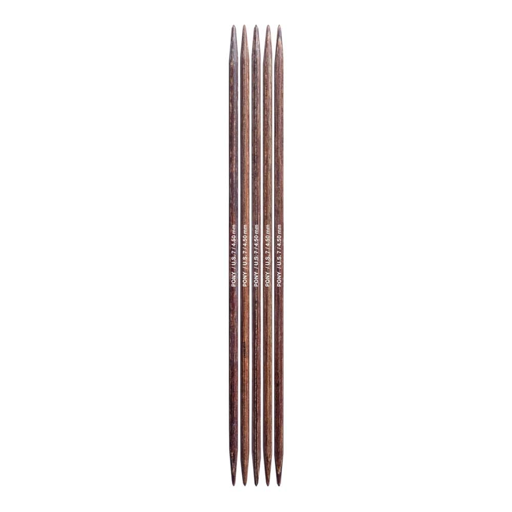 Pony Perfect Double Pointed Needles Wood 20 cm 4.50 mm - 1 pc