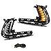 Fog Lights with DRL Compatible with 2016 2017 2018 Hyundai Elantra Daytime Running Light with Turn Signal Dual Functions