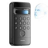 SwitchBot 顔認証パッド 指紋認証 暗証番号 スマートロック- スイッチボット オートロック ドアロック カギ 交通系ICカード FeliCa Suica PASMO Bluetooth ワイヤレス 盗難防止 工事不要 取付簡単