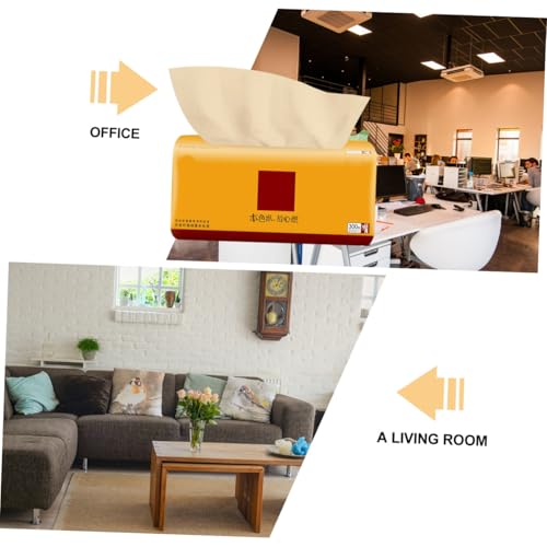 Boîte à mouchoirs dorée anti-poussière étui chic pour table hôtel