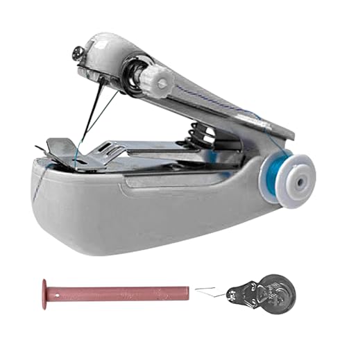 Máquina De Coser Manual - Mini Máquina De Coser Eléctrica | Mini Maquina De Cose Con Puntada Rápida Para Principiantes | Juego De Equipos De Costura Portátil (incluye Varilla Roscada Y Enhebrador De Máquina De Coser Manual - Mini Máquina De Coser Eléctrica | Mini Maquina De Cose Con Puntada Rápida Para Principiantes | Juego De Equipos De Costura Portátil (incluye Varilla Roscada Y Enhebrador De