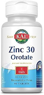 KAL 5198482 Zinc Orotate Sustained Release 30mg | Nutritive Support for Normal, Healthy