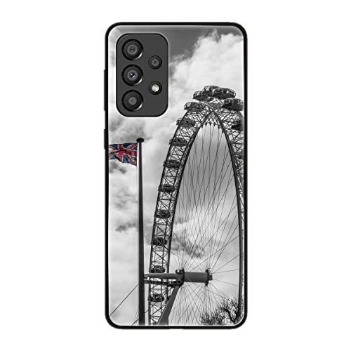 Coque Samsung Galaxy A33 5G en TPU flexible imprimé Grande roue de Londres