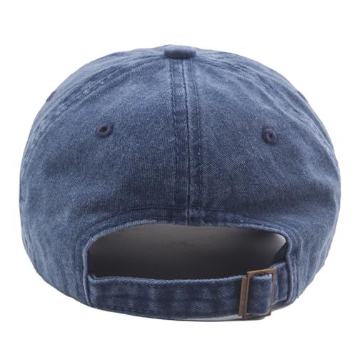 Image of Embroidery American Flag Baseball Cap for Men Women Vintage Washed Distressed Cotton Adjustable USA Dad Hat