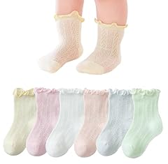 6 Pairs Ruffle