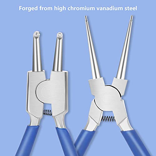 Set di 4 pinze per anelli di sicurezza