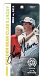 Larry Nelson Hand Signed 2023 Memorial Tournament Golf Badge+coa Golf Legend - Autographed Golf Equipment