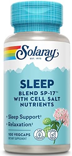Solaray - Sleep Blend Sp-17, 100 capsules