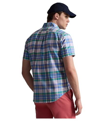 Image of POLO RALPH LAUREN Men's Classic Fit Plaid Oxford Shirt