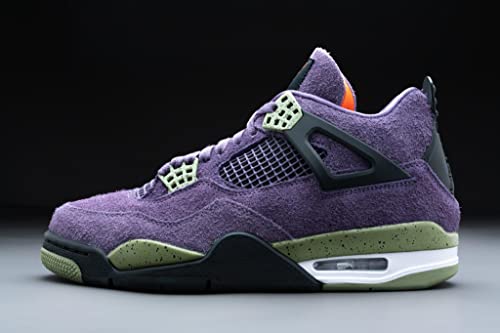 Air Jordan 4 Retro WMNS - Purple Canyon / Orange Safety by Nike4