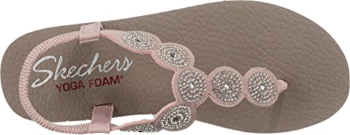 Image of Skechers Women's Meditation - Stars & Sparkle - Circular Rhinestone Slingback Thong