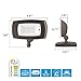HALO ARFL 200 Watt Equivalence Bronze Outdoor Integrated LED Architectural Residential Floodlight Dusk to Dawn 3000 Max Lumen