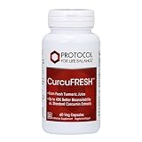 Protocol CurcuFRESH - 40x Absorption* - Turmeric Juice Powder - with Curcuminoids - from Curcuma Longa - Vegan & Non-GMO - 60 Veg Capsules