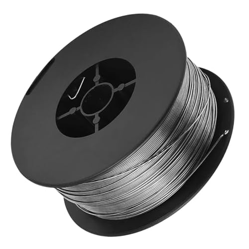NUOBESTY Filo per Saldatura senza Gas Microfilo con Anima Riduce Spruzzi e Alta Resistenza per Saldatura Precisione su Materiali Sottili