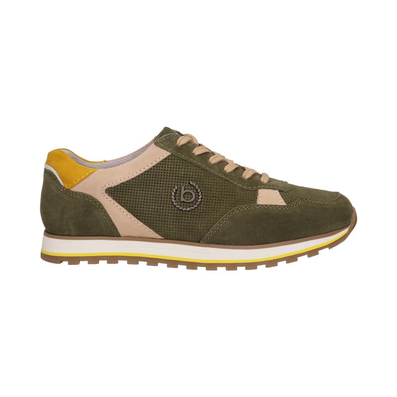 Image of Bugatti Garnet Evo Suede Leather Mens Sneakers