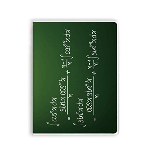 Carnet de notes Cosinus Math pour lycée et université avec couverture souple