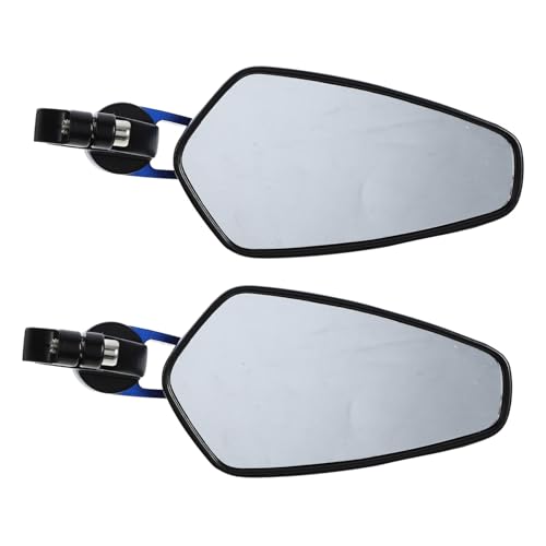 Espejos retrovisores de motocicleta de aleación aluminio universales para moto y scooter
