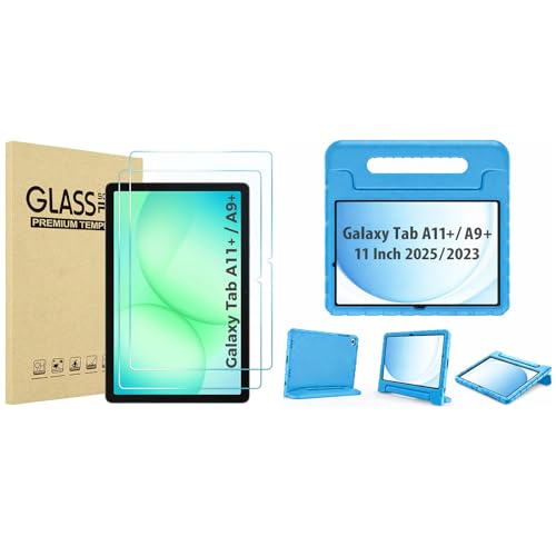 Protector de pantalla Samsung Galaxy Tab A11 Plus y funda anticaídas para niños