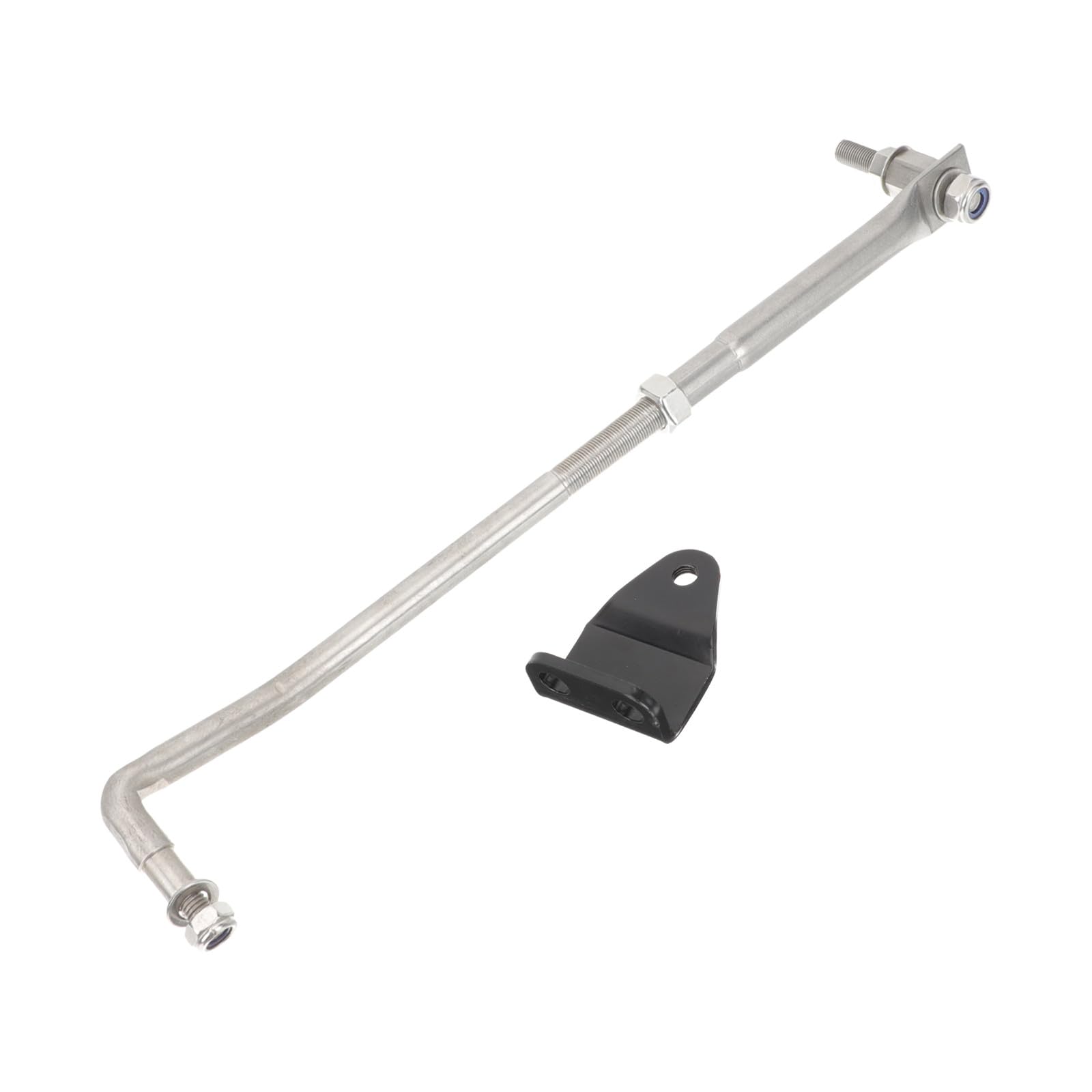 Abaodam Timone Sterzante di Sterzo Resistente All’usura Regolabile in Inox Accessorio Barca per Fuoribordo 40hp per Riparazione e Marittima