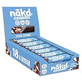Nākd. Cocoa Coconut | Barritas Raw de Fruta y Frutos Secos | 100% Ingredientes Naturales | Sin Azúcar Añadido | 18 x 35g | 630g