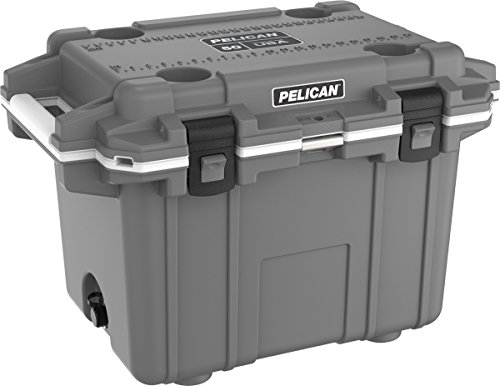 Pelican Elite 50 QT Cooler (Dark Gray/White)