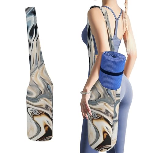 Sac de tapis de yoga en toile à bandoulière pour transporter tout votre matériel
