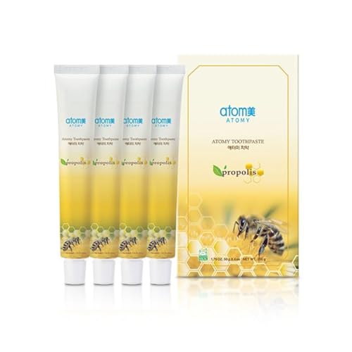 Propolis Toothpaste 1.76 oz (50g) x 4 Tubes | Total Net Wt. 7.05 oz (Set of 4)