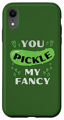 You Pickle My Fancy Funny Pickle Lover Pickle Pun AeB[N X}zP[X iPhone XR p