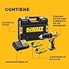 DEWALT XR 18V Trapano Avvitatore Combinato Brushless, Compatto Senza Fili con 2x Batterie XR Li-Ion 2Ah, Caricabatterie, Valigetta, Alta Coppia, Luce LED, Prestazioni Versatili – DCD778D2T-QW