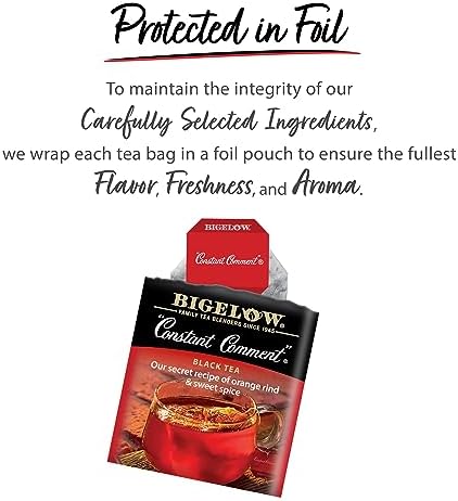 Bigelow Constant Comment Tea, 20-Count Boxes (Pack of 6)