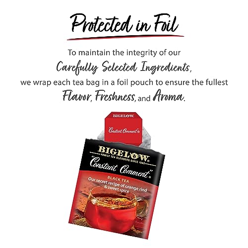 Bigelow Constant Comment Caffeinated Black Tea Bags, 20 Count (Pack of 6) image 4