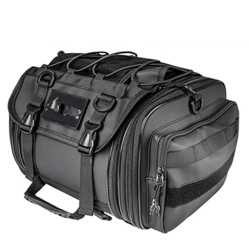 Bolsa trasera universal impermeable de gran capacidad para resolver el espacio en la moto