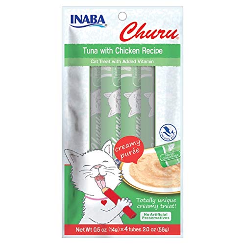 INABACIAO Churu Tuna With Chicken Recipe 56g