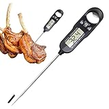 Digital Food Thermometer, Cooking Food Thermograph, Cooking Meat Chicken Thermpmeter with Display, Bottle Opener Design for Roasts, Steaks, Fish Fry, Lamb