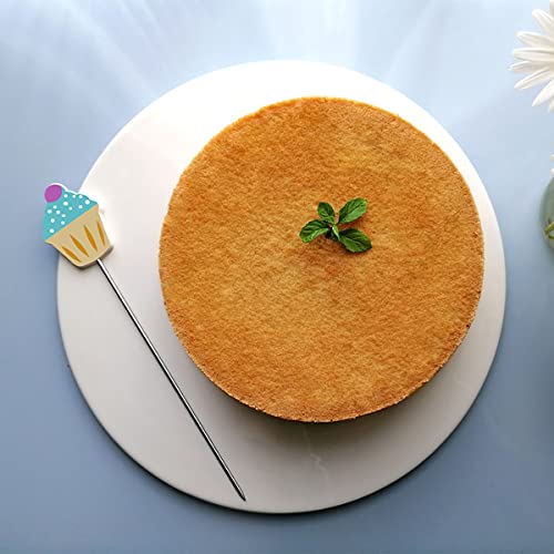 6 Pack Cake Tester,Stainless Steel Cake Tester,Reusable Baking Tool,Cake Tester For Baking,5.4Inches,Cake Supplies #TOP4