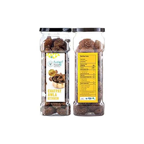 Image of Fuzion Foodz Dried Chatpata Awla Candy - 140g Each Rich in Dietary Fibres, Vitamin C & Healthy Digestion, Amla Candy Tangy & Sweet Flavour, Awala Mouth Freshner Mukhwas